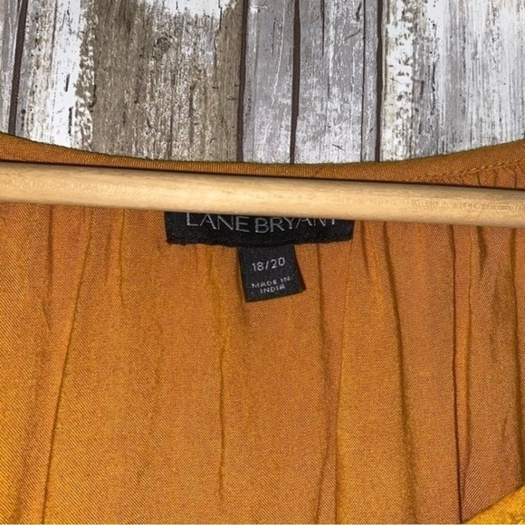 Lane Bryant Mustard Blouse - Picture 5 of 5